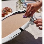 Realhomes Doğa Çizimli Ağaç Motifli Modern 2'li Yuvarlak Servis Altlığı - Supla Realhomes