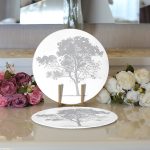 - Supla2li-5230gri-Gorsel3 - Realhomes  Realhomes Beyaz Zemimde Gri Ağaç Desenli Modern 2'li Yuvarlak Servis Altlığı - Supla Realhomes