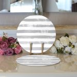 - Supla2li-5237gri-Gorsel3 - Realhomes Realhomes Gri Çizgili Motifli Modern 2'li Yuvarlak Servis Altlığı - Supla Realhomes