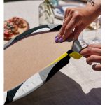 Realhomes Dijital Baskılı Özel Tasarım Modern 2'li Yuvarlak Servis Altlığı - Supla Realhomes