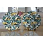 - Supla2li-5244-Gorsel2 - Realhomes Realhomes Soyut Geometrik Dijital Baskılı Özel Tasarım Modern 2'li Yuvarlak Servis Altlığı - Supla Realhomes