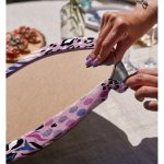 - Supla2li-5284-Gorsel4 - Realhomes Realhomes Lila Zeminli Leopar Desenli Dijital Baskılı Özel Tasarım Modern 2'li Yuvarlak Servis Altlığı - Supla Realhomes