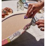 - Supla2li-53-Gorsel4 - Realhomes  Realhomes Modern Kelebek Dijital Baskılı 2'li Yuvarlak Servis Altlığı - Supla Realhomes