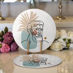 - Supla2li-5342-Gorsel1 - Realhomes  Realhomes Antik Yunan Tanrısı RealHomes Özel Tasarım Modern 2'li Yuvarlak Servis Altlığı - Supla Realhomes