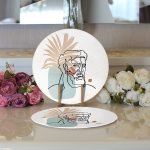 - Supla2li-5342-Gorsel3 - Realhomes  Realhomes Antik Yunan Tanrısı RealHomes Özel Tasarım Modern 2'li Yuvarlak Servis Altlığı - Supla Realhomes