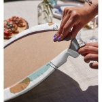 - Supla2li-5370-Gorsel4 - Realhomes Realhomes Karakalem Botanik Yaprak Desenli Modern 2'li Yuvarlak Servis Altlığı - Supla Realhomes