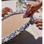 - Supla2li-5413-Gorsel4 - Realhomes Realhomes Kot Gri Zemin Üzerinde Geometrik Çizimler Özel Tasarım Modern 2'li Yuvarlak Servis Altlığı - Supla Realhomes