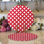 - Supla2li-549-Gorsel1 - Realhomes Realhomes Dijital Baskılı Modern 2'li Yuvarlak Servis Altlığı - Supla Realhomes