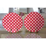 - Supla2li-549-Gorsel2 - Realhomes Realhomes Dijital Baskılı Modern 2'li Yuvarlak Servis Altlığı - Supla Realhomes