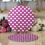 - Supla2li-551-Gorsel1 - Realhomes Realhomes Dijital Baskılı Modern 2'li Yuvarlak Servis Altlığı - Supla Realhomes