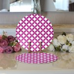 - Supla2li-551-Gorsel3 - Realhomes Realhomes Dijital Baskılı Modern 2'li Yuvarlak Servis Altlığı - Supla Realhomes