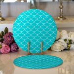 - Supla2li-560-Gorsel1 - Realhomes Realhomes Dijital Baskılı Modern 2'li Yuvarlak Servis Altlığı - Supla Realhomes