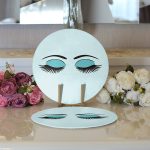 - Supla2li-563-Gorsel3 - Realhomes Realhomes Modern Kirpik Dijital Baskılı 2'li Yuvarlak Servis Altlığı - Supla Realhomes