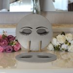 Realhomes Modern Kirpik Dijital Baskılı 2'li Yuvarlak Servis Altlığı - Supla Realhomes