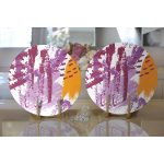 - Supla2li-5745-Gorsel2 - Realhomes Realhomes Özel Tasarımlı Dijital Baskılı Modern 2'li Yuvarlak Servis Altlığı - Supla Realhomes