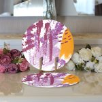 - Supla2li-5745-Gorsel3 - Realhomes Realhomes Özel Tasarımlı Dijital Baskılı Modern 2'li Yuvarlak Servis Altlığı - Supla Realhomes