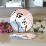 Realhomes Bohemian Özel Tasarım Modern 2'li Yuvarlak Servis Altlığı - Supla Realhomes