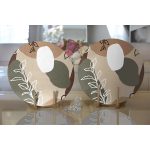 Realhomes Bohemian Özel Tasarım Modern 2'li Yuvarlak Servis Altlığı - Supla Realhomes