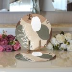 Realhomes Bohemian Özel Tasarım Modern 2'li Yuvarlak Servis Altlığı - Supla Realhomes