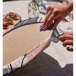 - Supla2li-5761-Gorsel4 - Realhomes Realhomes Bohemian Özel Tasarım Modern 2'li Yuvarlak Servis Altlığı - Supla Realhomes