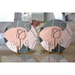 - Supla2li-5762-Gorsel2 - Realhomes Realhomes Bohemian Özel Tasarım Modern 2'li Yuvarlak Servis Altlığı - Supla Realhomes