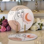 - Supla2li-5781-Gorsel1 - Realhomes  Realhomes Bohemian Özel Tasarım Modern 2'li Yuvarlak Servis Altlığı - Supla Realhomes