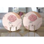 - Supla2li-5786-Gorsel2 - Realhomes Realhomes Bohemian Özel Tasarım Modern 2'li Yuvarlak Servis Altlığı - Supla Realhomes