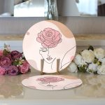 - Supla2li-5786-Gorsel3 - Realhomes Realhomes Bohemian Özel Tasarım Modern 2'li Yuvarlak Servis Altlığı - Supla Realhomes