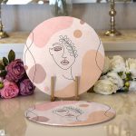 - Supla2li-5789-Gorsel1 - Realhomes Realhomes Bohemian Özel Tasarım Modern 2'li Yuvarlak Servis Altlığı - Supla Realhomes