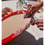 - Supla2li-5828-Gorsel4 - Realhomes Realhomes Ağaç Dal Motifli Japan Kız Motifli Modern 2'li Yuvarlak Servis Altlığı - Supla Realhomes