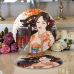 - Supla2li-5831-Gorsel1 - Realhomes Realhomes Japon Kültürü Zeminli Modern 2'li Yuvarlak Servis Altlığı - Supla Realhomes