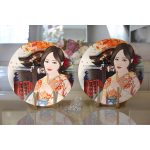 - Supla2li-5831-Gorsel2 - Realhomes Realhomes Japon Kültürü Zeminli Modern 2'li Yuvarlak Servis Altlığı - Supla Realhomes