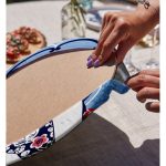 - Supla2li-5847-Gorsel4 - Realhomes Realhomes Çiçek Detaylı Modern Kadın Motifli 2'li Yuvarlak Servis Altlığı - Supla Realhomes