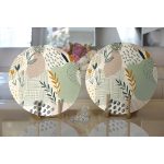 - Supla2li-5868-Gorsel2 - Realhomes Realhomes Dijital Baskılı Özel Renkli Modern 2'li Yuvarlak Servis Altlığı - Supla Realhomes