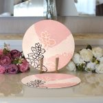 - Supla2li-5870-1-Gorsel3 - Realhomes Realhomes Dijital Baskılı Modern 2'li Yuvarlak Servis Altlığı - Supla Realhomes