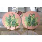 - Supla2li-5872-Gorsel2 - Realhomes Realhomes Bohemian Özel Tasarım Modern 2'li Yuvarlak Servis Altlığı - Supla Realhomes