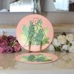 - Supla2li-5872-Gorsel3 - Realhomes Realhomes Bohemian Özel Tasarım Modern 2'li Yuvarlak Servis Altlığı - Supla Realhomes