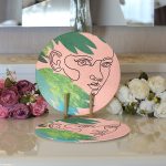 - Supla2li-5873-Gorsel3 - Realhomes Realhomes Bohemian Özel Tasarım Modern 2'li Yuvarlak Servis Altlığı - Supla Realhomes