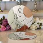 Realhomes Bohemian Özel Tasarım Modern 2'li Yuvarlak Servis Altlığı - Supla Realhomes