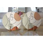 Realhomes Bohemian Özel Tasarım Modern 2'li Yuvarlak Servis Altlığı - Supla Realhomes