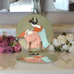 - Supla2li-5881-Gorsel3 - Realhomes Realhomes Dijital Baskılı Özel Tasarım Modern 2'li Yuvarlak Servis Altlığı - Supla Realhomes