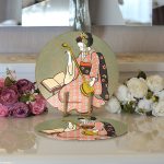 Realhomes Dijital Baskılı Özel Tasarım Modern 2'li Yuvarlak Servis Altlığı - Supla Realhomes