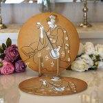 - Supla2li-5885-Gorsel1 - Realhomes Realhomes Dijital Baskılı Özel Tasarım Modern 2'li Yuvarlak Servis Altlığı - Supla Realhomes