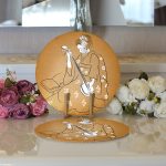 - Supla2li-5885-Gorsel3 - Realhomes Realhomes Dijital Baskılı Özel Tasarım Modern 2'li Yuvarlak Servis Altlığı - Supla Realhomes