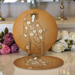 Realhomes Dijital Baskılı Özel Tasarım Modern 2'li Yuvarlak Servis Altlığı - Supla Realhomes