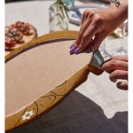 Realhomes Dijital Baskılı Özel Tasarım Modern 2'li Yuvarlak Servis Altlığı - Supla Realhomes