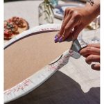 Realhomes Modern Bisiklet Desenli Dijital Baskılı 2'li Yuvarlak Servis Altlığı - Supla Realhomes