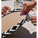 Realhomes Dijital Baskılı Modern 2'li Yuvarlak Servis Altlığı - Supla Realhomes