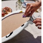 Realhomes Dijital Baskılı Modern 2'li Yuvarlak Servis Altlığı - Supla Realhomes