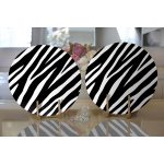 Realhomes Dijital Baskılı Modern 2'li Yuvarlak Servis Altlığı - Supla Realhomes